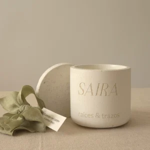 Vela artesanal Saira