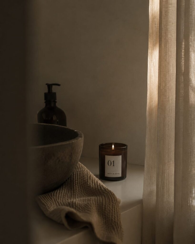 Producto aromático integrado en una casa cuidada de Raíces & Trazos